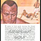 JERSEY JOE WALCOTT TRUE VALUE WORLD HEAVYWEIGHT CHAMPION BOXING CARD 51 WINS
