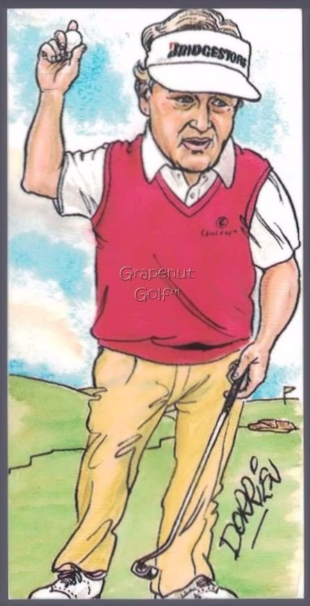 RAY FLOYD 1994 RITCHIE RYDER CUP BELFRY GOLF CARD SCARCE
