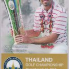 2012 CHARL SCHWARTZEL THAILAND GOLF CHAMPIONSHIP PASS TICKET CARD MASTERS CHAMP
