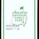 AUGUSTA NATIONAL MEMBERS VINTAGE 1974 ONE SINGLE WHITE PLAYING SWAP CARD MASTERS