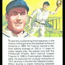 PIE TRAYNOR TRUE VALUE PITTSBURGH PIRATES WS HOF CARD NM-MT