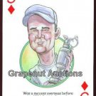 TODD HAMILTON PGA TOUR MAJOR BRITISH OPEN CHAMPION GOLF SINGLE PLAYING SWAP CARD
