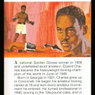 TRUE VALUE EZZARD CHARLES GOLDEN GLOVES PRO BOXING CARD NM-MT