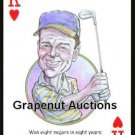 TOM WATSON 8 MAJORS HOF PGA TOUR GOLF SINGLE PLAYING SWAP CARD