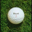 1970s UNIROYAL ROYAL GOLF BALL VINTAGE OLD SINGLE PLAYING SWAP COLLECTIBLE CARD
