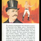 JOHN SULLIVAN TRUE VALUE HEAVYWEIGHT BOXING CHAMP CARD