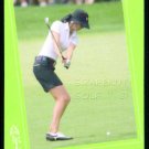 MICHELLE WIE LPGA LOGO BUCKET HAT GOLF CARD GREEN 5-5