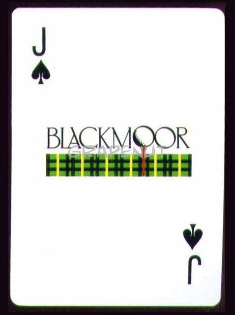 BLACKMOOR GOLF COURSE MYRTLE BEACH SC SINGLE PLAYING SWAP COLLECTIBLE CARD
