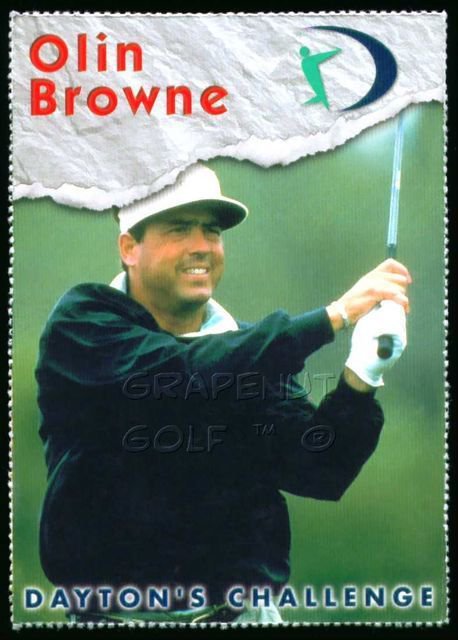 OLIN BROWNE DAYTONS CHALLENGE SENIOR US OPEN CHAMPION OCCIDENTAL VERY RARE CARD