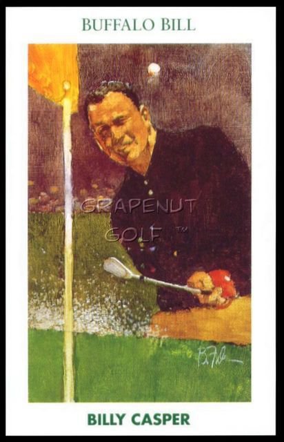 BILLY CASPER MUELLER GOLFS GREATEST MASTERS US OPEN CHAMPION PGA TOUR GOLF #19