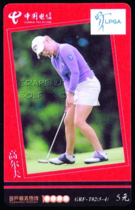 MORGAN PRESSEL SOLHEIM CUP TEAM USA 2010 LPGA CALLAWAY LOGO SP GOLF CARD HOT 4/5