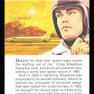 TRUE VALUE CRAIG BREEDLOVE SPIRIT OF AMERICA SPORT CARD 1st to 400 500 & 600 MPH