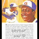 HANK AARON TRUE VALUE MLB BASEBALL HOF MILWAUKEE BREWERS ATLANTA BRAVES