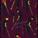 ACE OF DIAMONDS GOLFER MOTIF VINTAGE SINGLE PLAYING SWAP COLLECTIBLE GOLF CARD