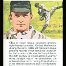 CHRISTY MATHEWSON TRUE VALUE BIG SIX NY GIANTS HOF LEGEND MLB BASEBALL CARD