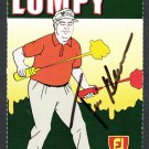 TIM HERRON LUMPY 2002 FOOTJOY AUTOGRAPHED ROOKIE XRC TEST ISSUE