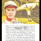 GROVER CLEVELAND ALEXANDER TRUE VALUE ST LOUIS CARDINALS HOF CARD
