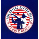 1982 US OPEN PEBBLE BEACH TOM WATSON CHAMPION BLUE SINGLE PLAYING SWAP GOLF CARD