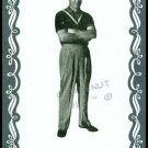 RUSS PECK MEMORIAL GREY 1965 BRIDGE SIZED SINGLE PLAYING SWAP COLLECTIBLE CARD