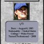 WEBB SIMPSON RYDER CUP 2011 BALLY ROOKIE FIRST CARD US OPEN CHAMPION SSP /5