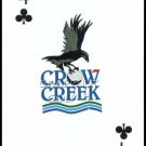 CROW CREEK GOLF MYRTLE BEACH SINGLE PLAYING SWAP COLLECTIBLE CARD CALABASH NC