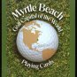CROW CREEK GOLF MYRTLE BEACH SINGLE PLAYING SWAP COLLECTIBLE CARD CALABASH NC