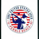 1982 US OPEN PEBBLE BEACH TOM WATSON CHAMP WHITE SINGLE PLAYING SWAP GOLF CARD