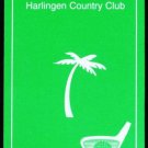 COUNTRY CLUB TOURNAMENT GREEN DESIGN SINGLE PLAYING SWAP COLLECTIBLE NARROW CARD