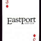 EASTPORT GOLF CLUB MYRTLE BEACH SC SINGLE PLAYING SWAP COLLECTIBLE CARD
