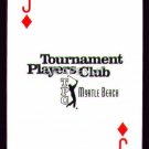 TOURNAMENT PLAYERS CLUB TPC MYRTLE BEACH SINGLE PLAYING SWAP COLLECTIBLE CARD