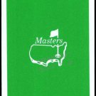 MASTERS SINGLE PLAYING SWAP GREEN AUGUSTA NATIONAL GOLF CARD CONGRESS LOGO JOKER