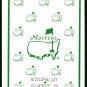 MASTERS MULTI LOGO WHITE AUGUSTA NATIONAL SINGLE PLAYING SWAP BLACK JOKER CARD