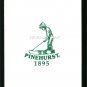 PINEHURST GOLF RESORT PUTTER BOY SINGLE PLAYING SWAP POKER CARD GREEN 1895 LOGO