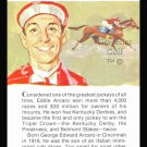 TRUE VALUE EDDIE ARCARO JOCKEY HORSE RACING TRIPLE CROWN KENTUCKY DERBY
