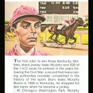 ISAAC MURPHY TRUE VALUE KENTUCKY DERBY BELMONT PREAKNESS HORSE RACE JOCKEY CARD