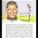 WILLIE MAYS TRUE VALUE NEW YORK NY SAN FRANCISCO GIANTS SEY HEY KID HOF CARD