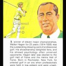 WALTER HAGEN TRUE VALUE MASTERS PGA US OPEN GOLF CARD