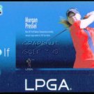 MORGAN PRESSEL SOLHEIM CUP TEAM USA 2009 LPGA CNC YOUNGEST MAJOR HOT GOLF CARD