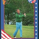 1992 GEORGE BUSH DECISION '92 POLITICAL GOLF CARD #34 NOMINATION PROCESS