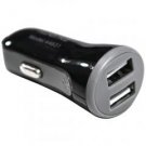 iwerkz(R) 44631 2.1-Amp Dual-Port USB Car Charger (Black