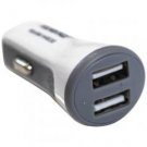 iwerkz(R) 44630 2.1-Amp Dual-Port USB Car Charger (White)