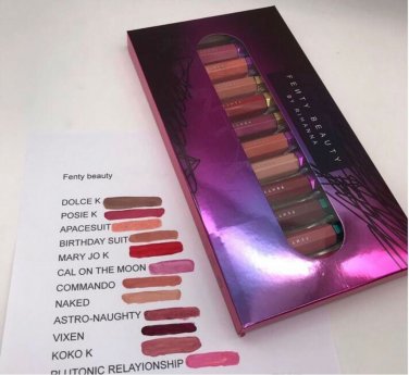 fenty beauty lipstick set of 12