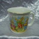 Vintage Rabbit Bunny Child Mug Mount Clemens Pottery Children