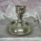 Vintage Finger Candle Holder Pewter Empire