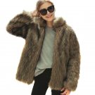 MCCKLE Faux Fur Coat Plus Size 2017 New Arrival Women Winter jacket