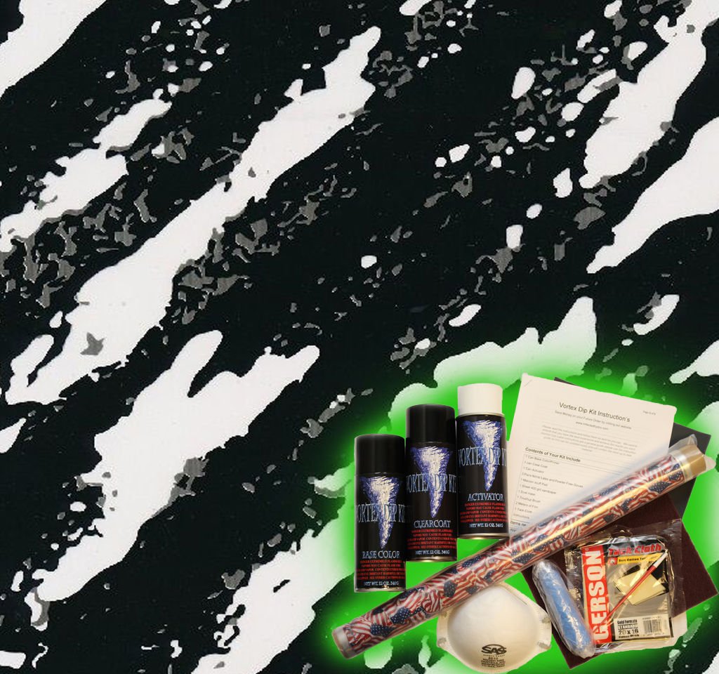 Hydrographics Dip Kit Activator Water Transfer Film Hydro Marble Splash