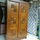 Teak Wardrobe 2 Door Seliding