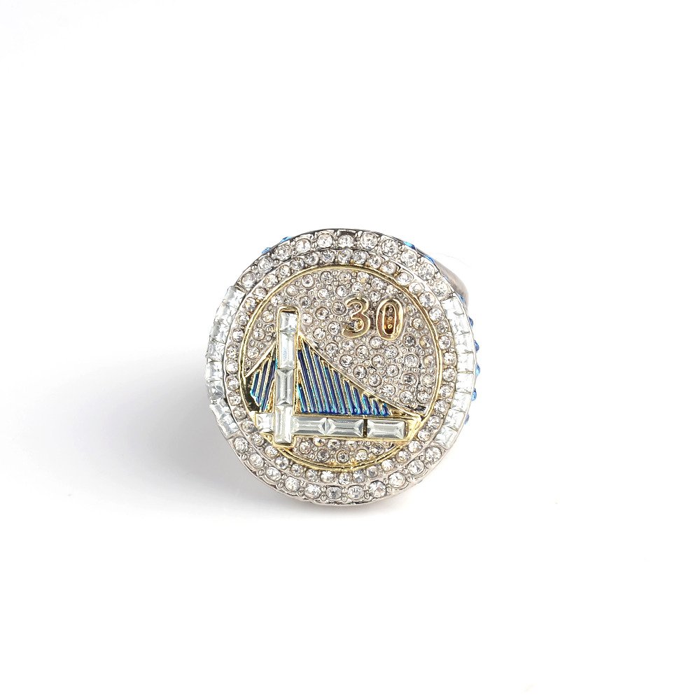 Official Version Replica 2015 golden state ring warriors Round Type Basketb
