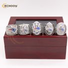 newest 5 pcs 2001 2003 2004  2014 2016 2017 New England Patriots official