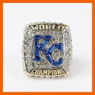 2015 KANSAS CITY ROYALS WORLD SERIES RECTANGLE STONE FRONT CHAMPIONSHIP RIN